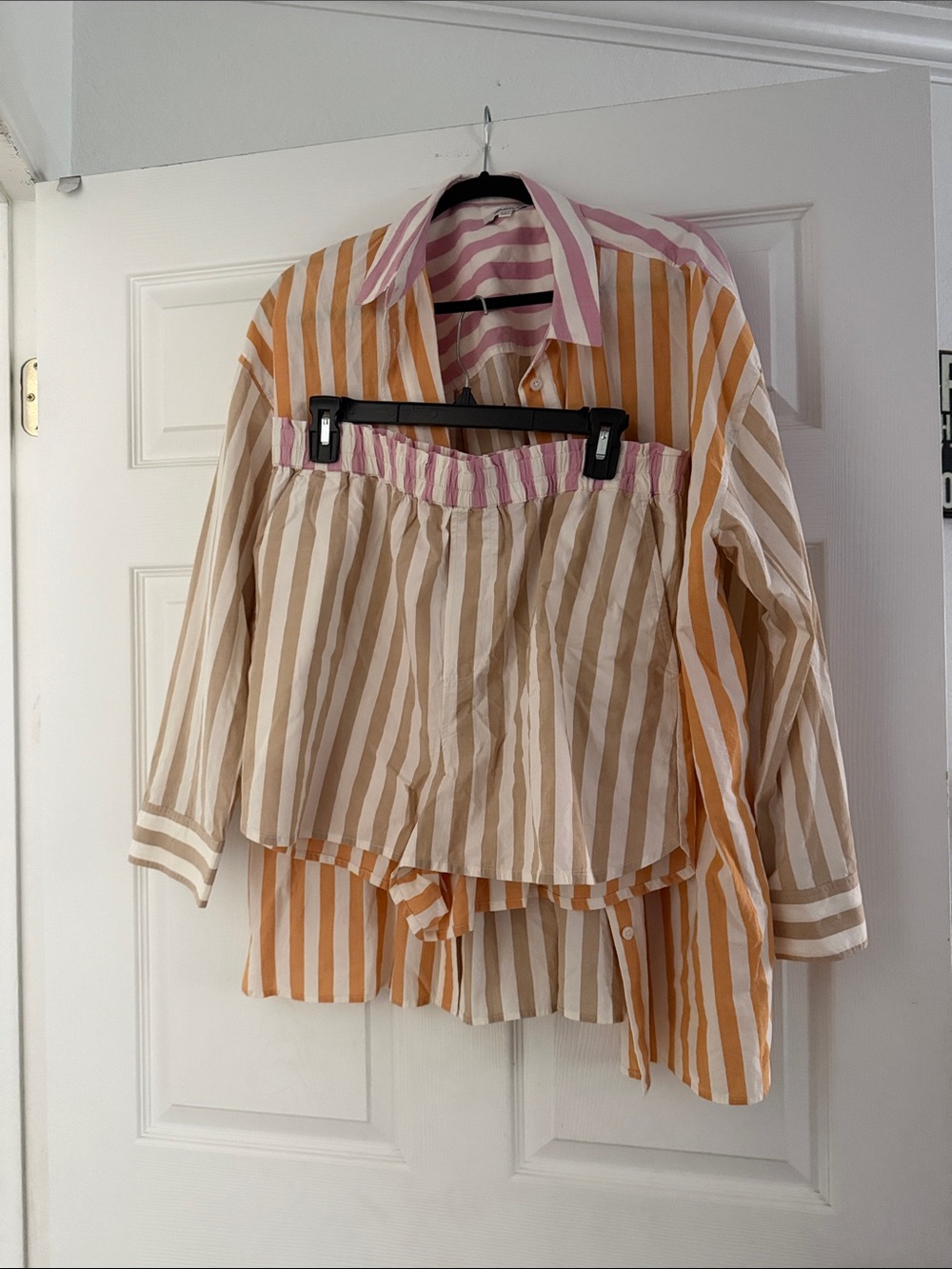 Madewell short set L EUC